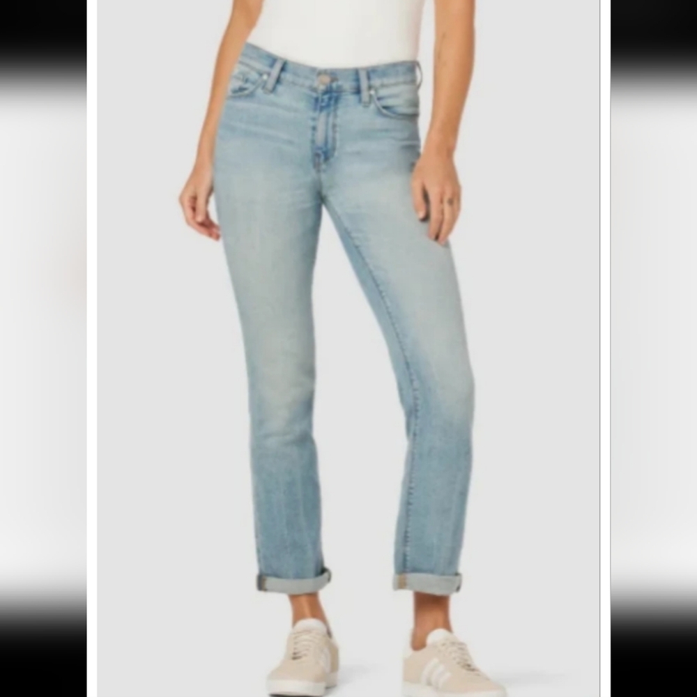 Hudson Jeans Women's Light Blue Straight Leg Jeans